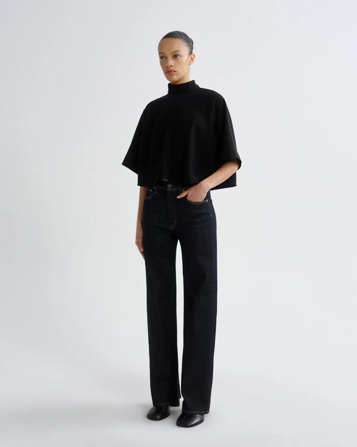 Harper Straight Jean (Comfort Stretch) in Rinse