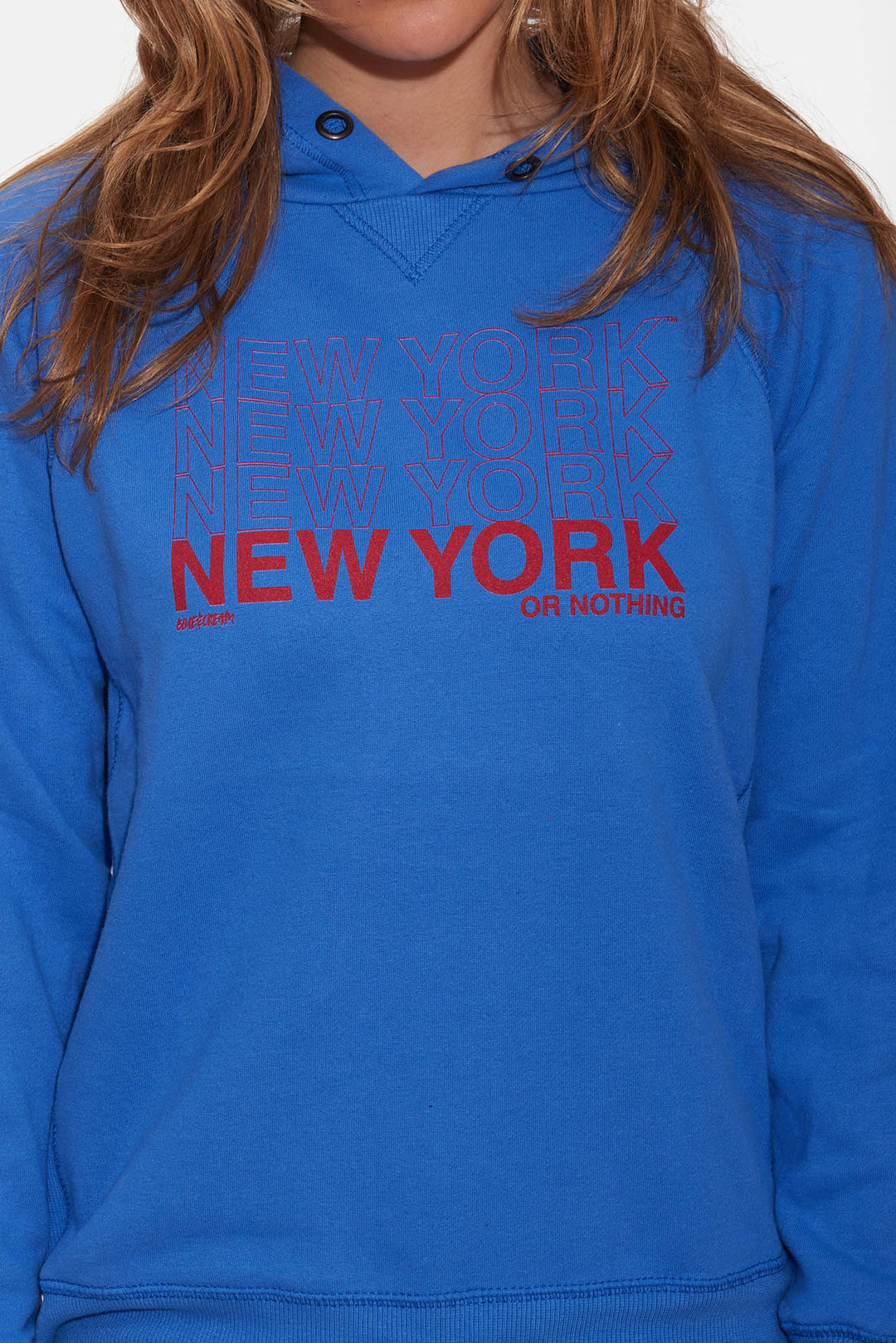 Kids New York or Nothing Hoodie Royal