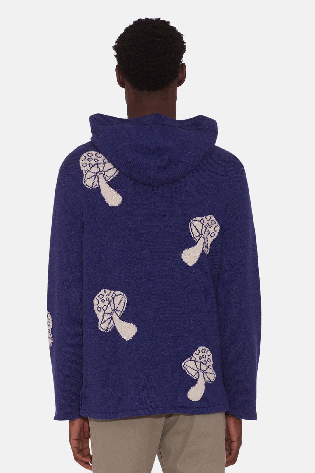 Mushroom Hoodie Blue