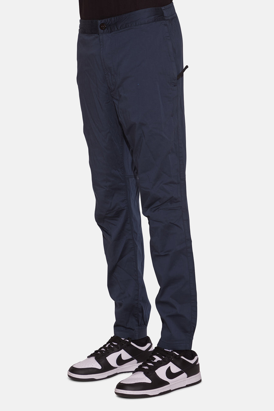 Lyocell Satin Trousers Air Force Blue