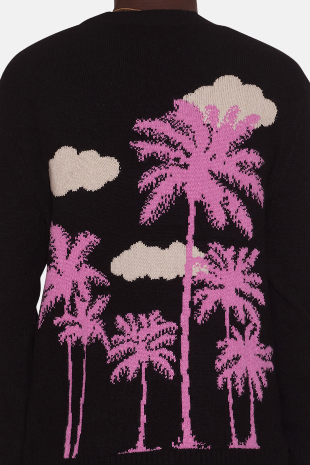 Men's Flamingo Cardigan Black