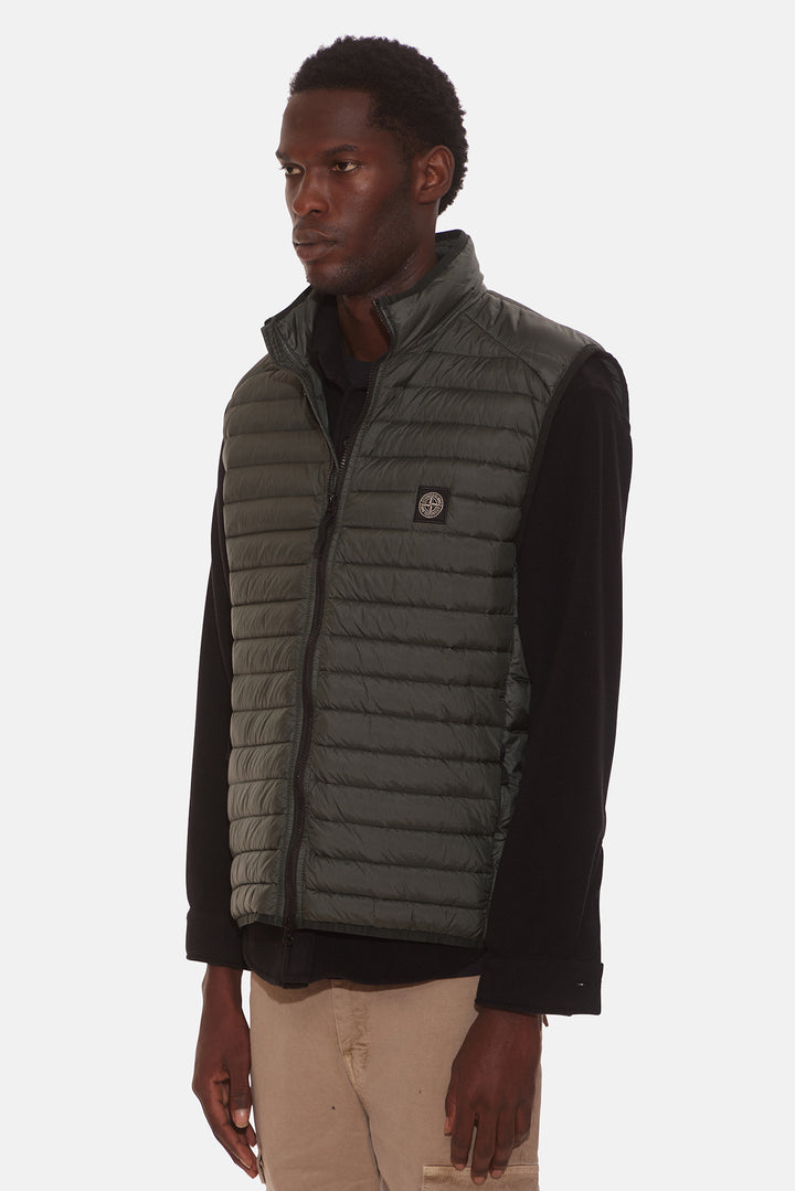 Ripstop Nylon Down Vest Petrol