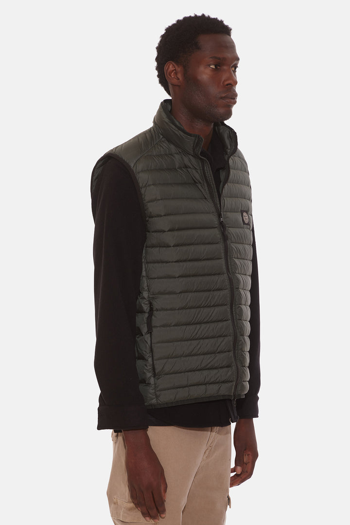 Ripstop Nylon Down Vest Petrol