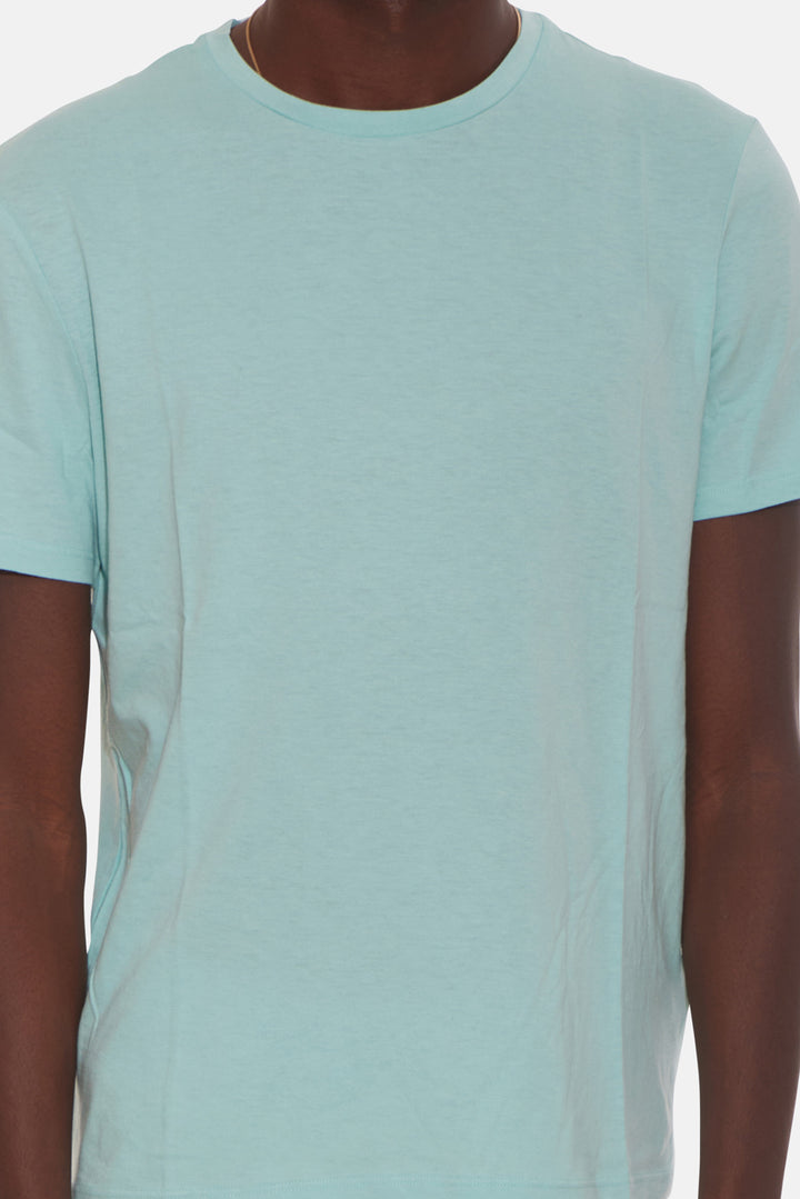 Luxe Jersey Tee Turquoise