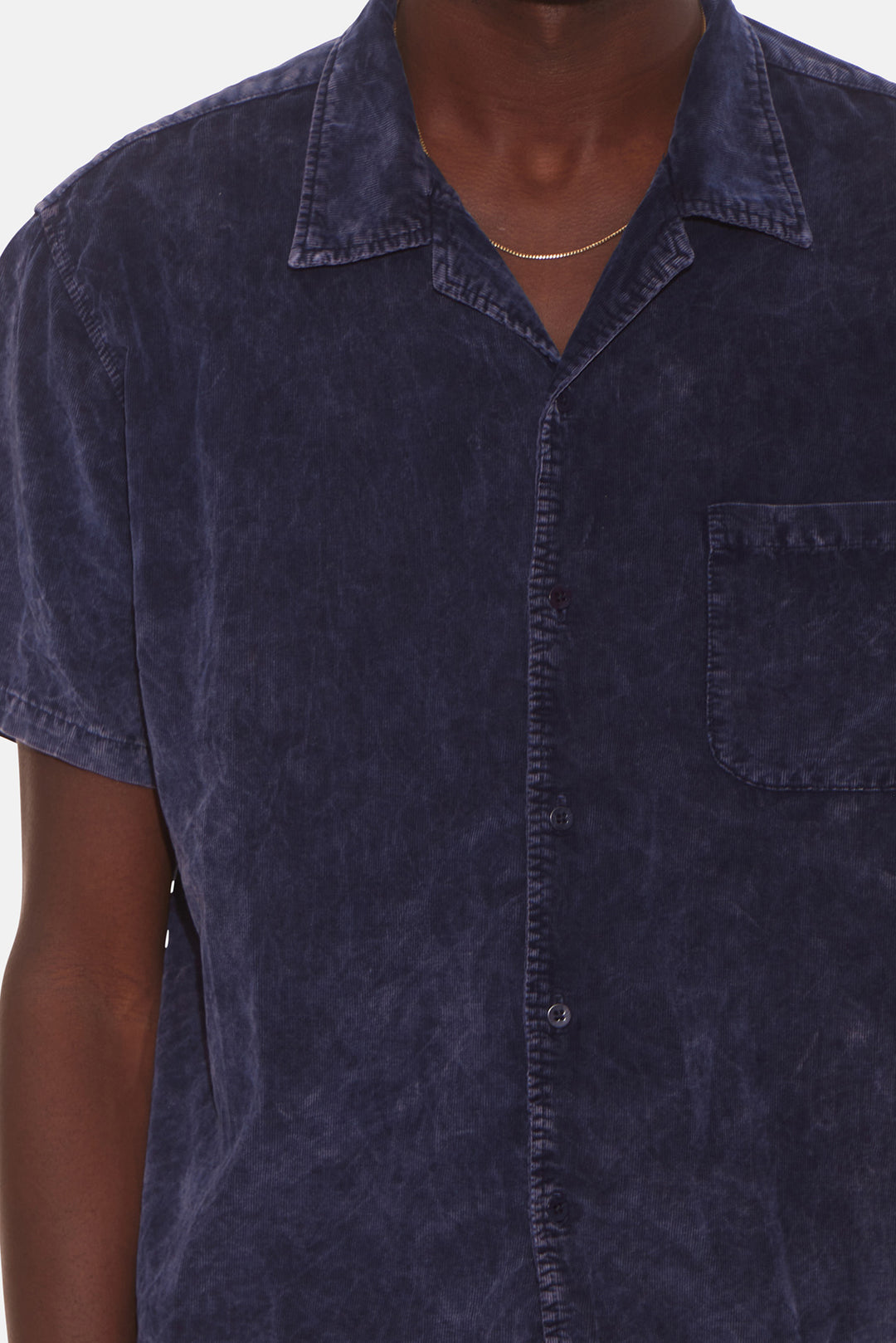 Cuban Shirt Navy Mineral