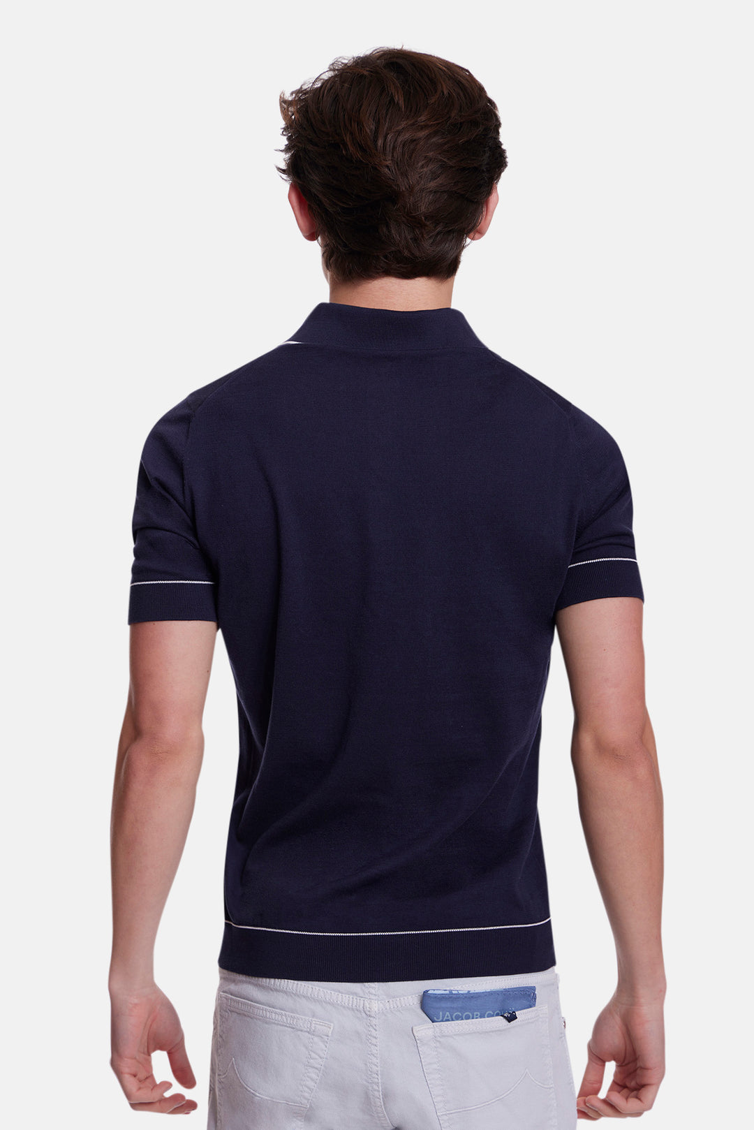 Sublime Cotton Polo Navy/White