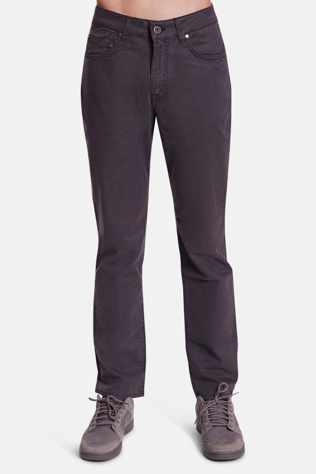 5 Pocket Cotton/Tencel/Silk Trouser Shadow