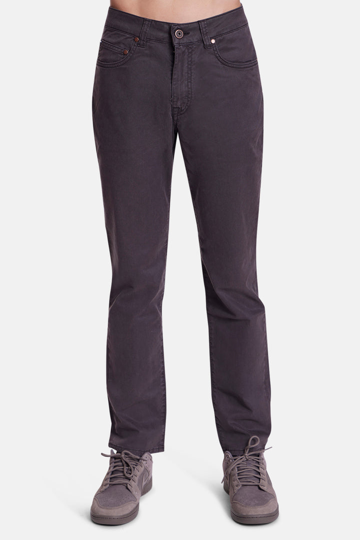 5 Pocket Cotton/Tencel/Silk Trouser Shadow