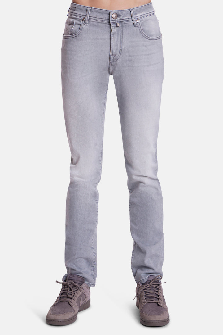 Bard Fast Denim Pearl Grey Chain Stitch