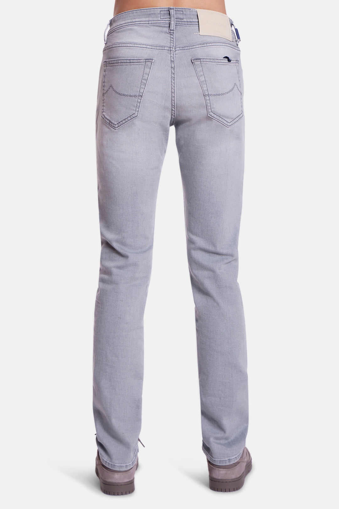 Bard Fast Denim Pearl Grey Chain Stitch