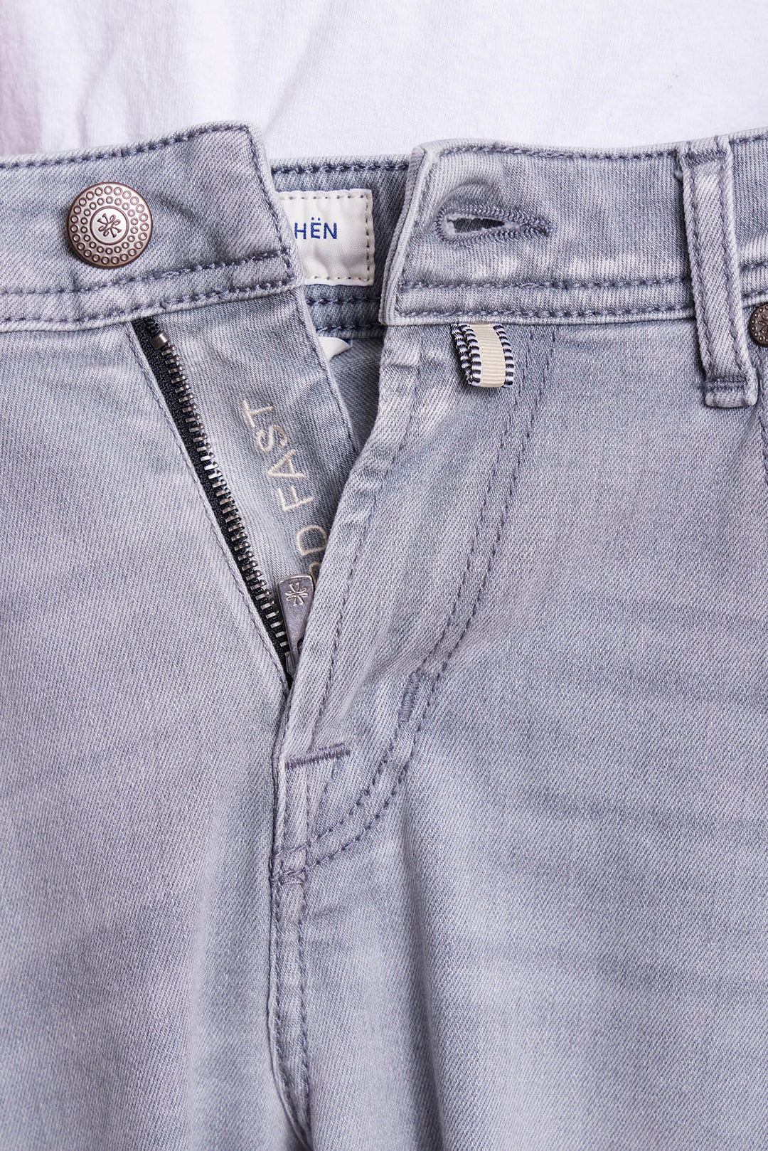 Bard Fast Denim Pearl Grey Chain Stitch