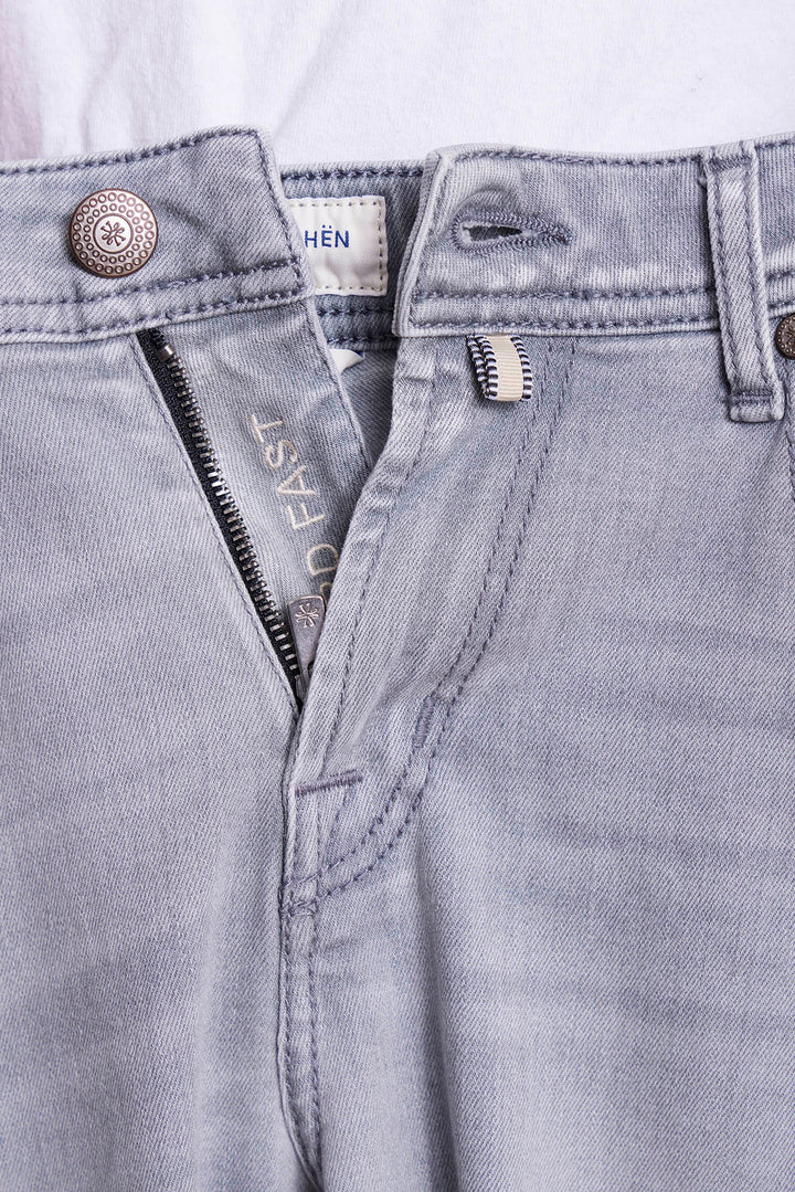 Bard Fast Denim Pearl Grey Chain Stitch