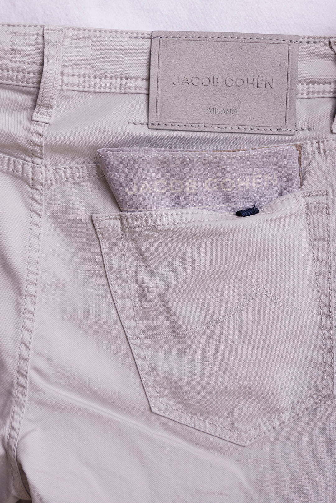 Bard Fast Twill Pant Pearl Grey Tonal Stitch