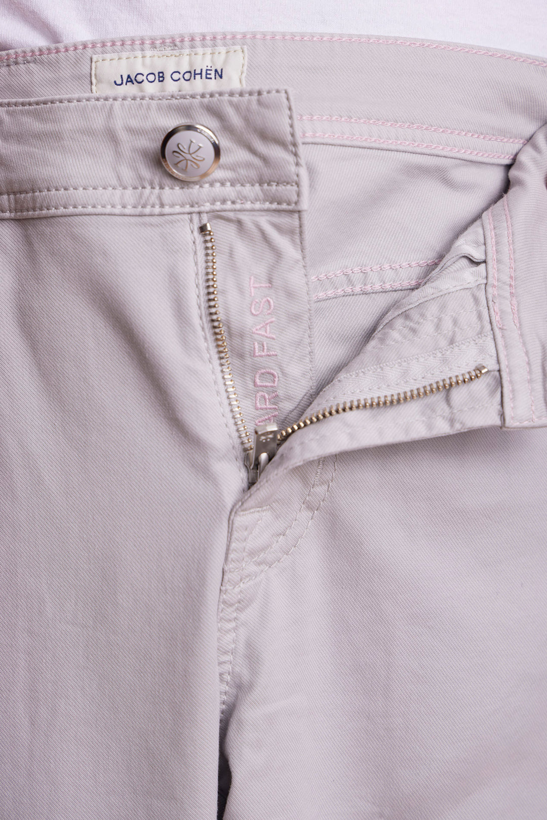 Bard Fast Twill Pant Pearl Grey Tonal Stitch