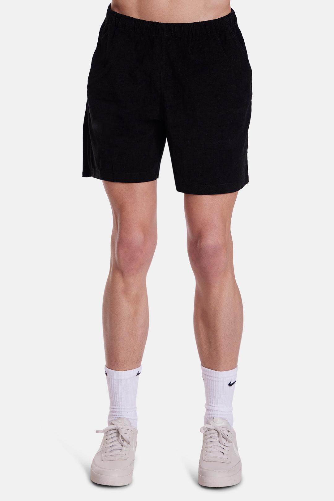 Milano Fine Cord Short Black