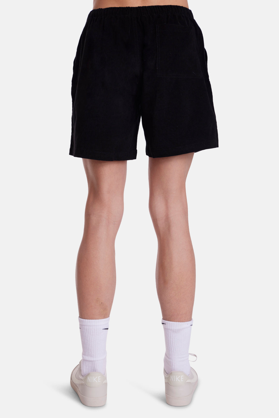 Milano Fine Cord Short Black