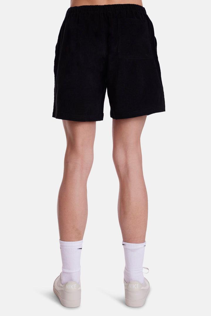 Milano Fine Cord Short Black