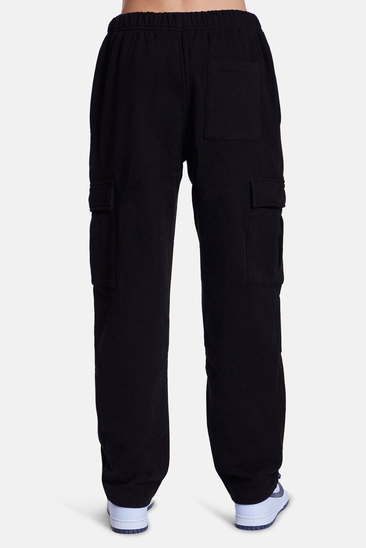 Rambo Cargo Sweatpant Black