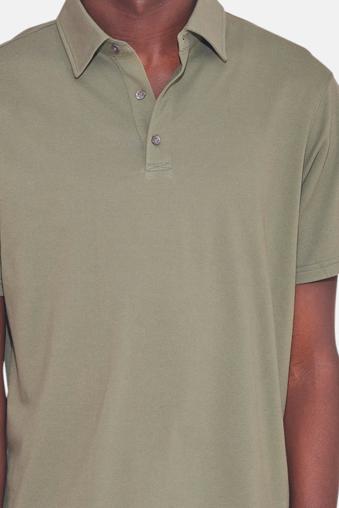 Atlantic SS Pique Polo Olive