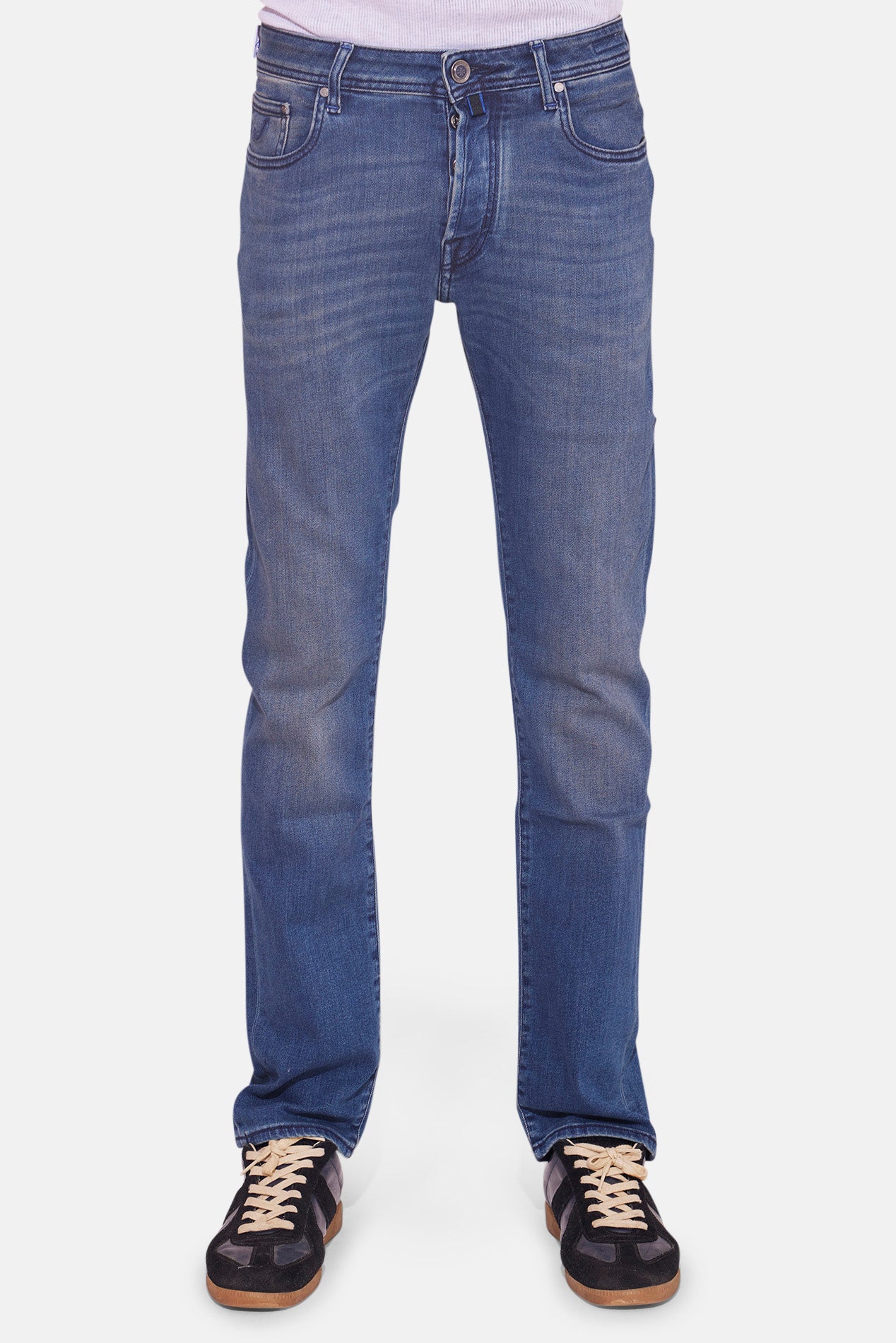 Jacob Cohen Bard 5 PKT Perfect Washed Stretch Blue Jean – blueandcream