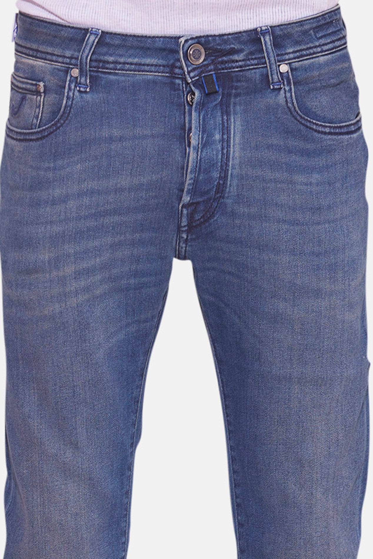 Jacob Cohen Bard 5 PKT Perfect Washed Stretch Blue Jean – blueandcream