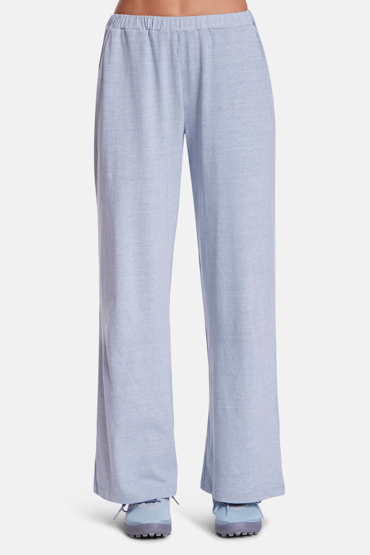 Napeague Cotton Pant Washed Pale Blue