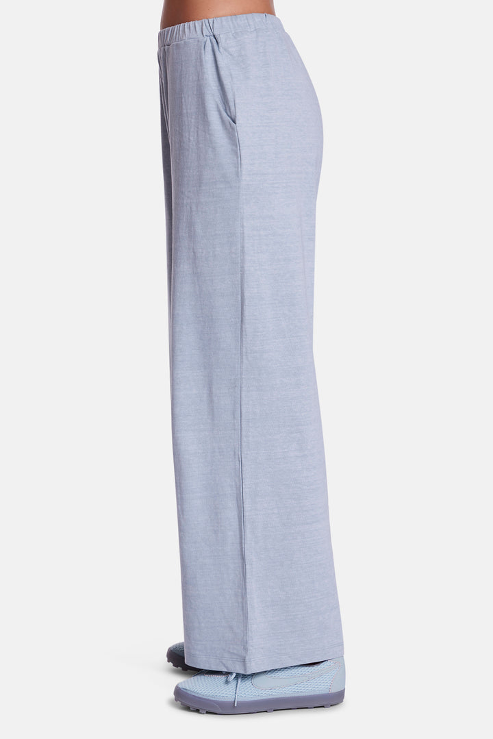 Napeague Cotton Pant Washed Pale Blue