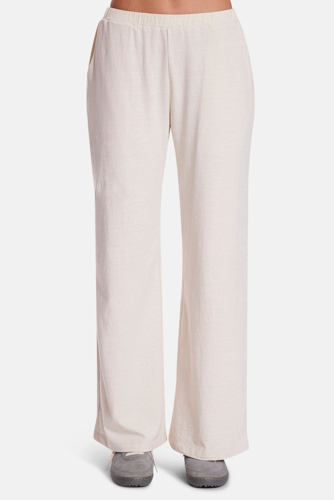 Napeague Cotton Pant Washed Ivory
