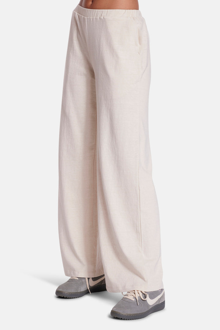 Napeague Cotton Pant Washed Ivory