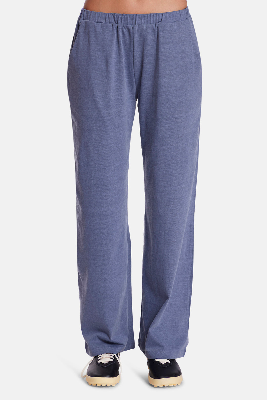 Napeague Cotton Pant Washed Navy