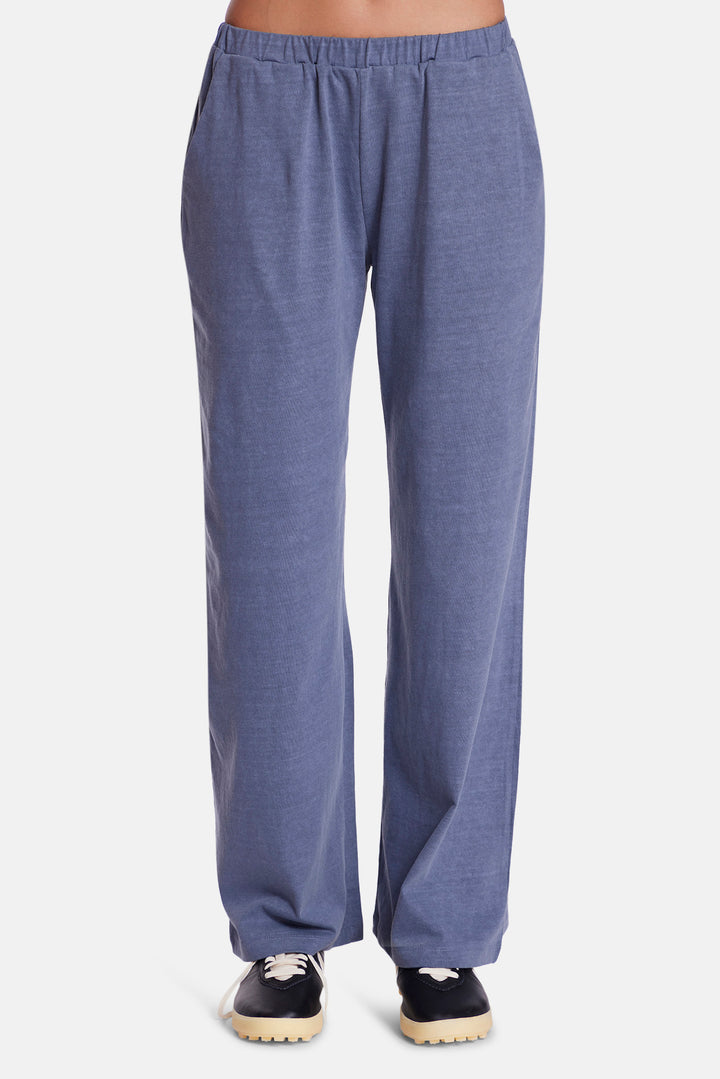 Napeague Cotton Pant Washed Navy