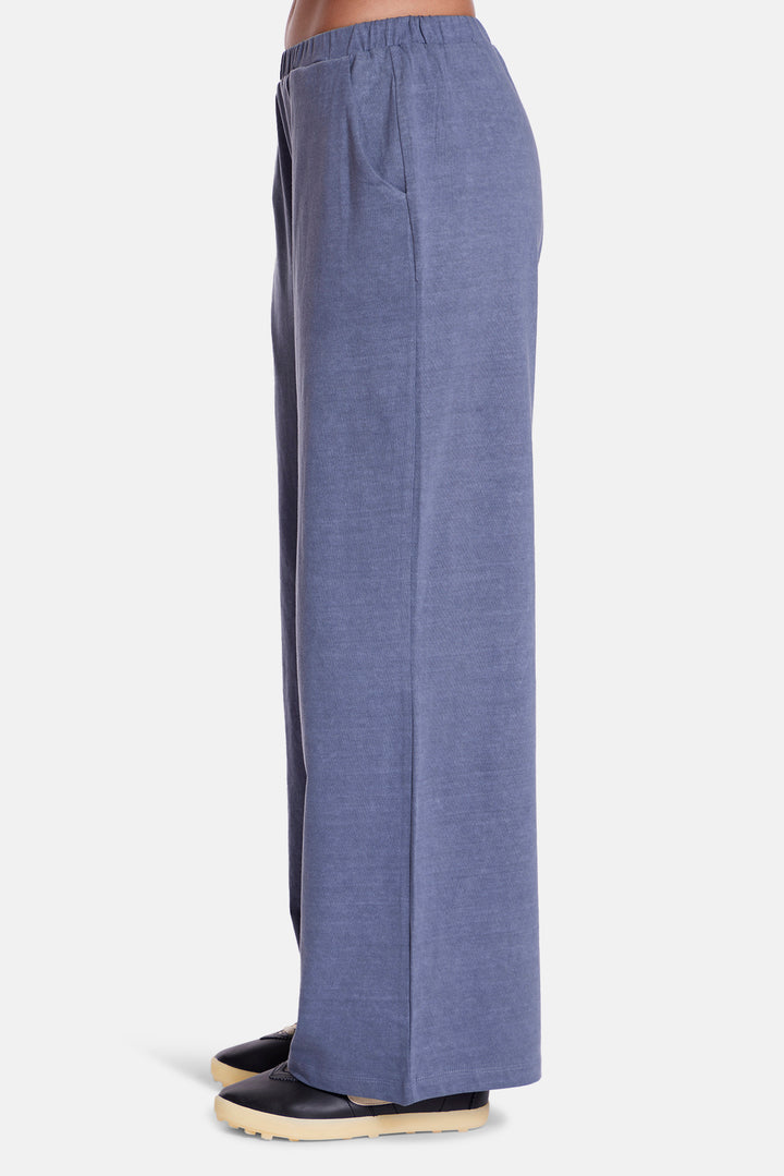 Napeague Cotton Pant Washed Navy