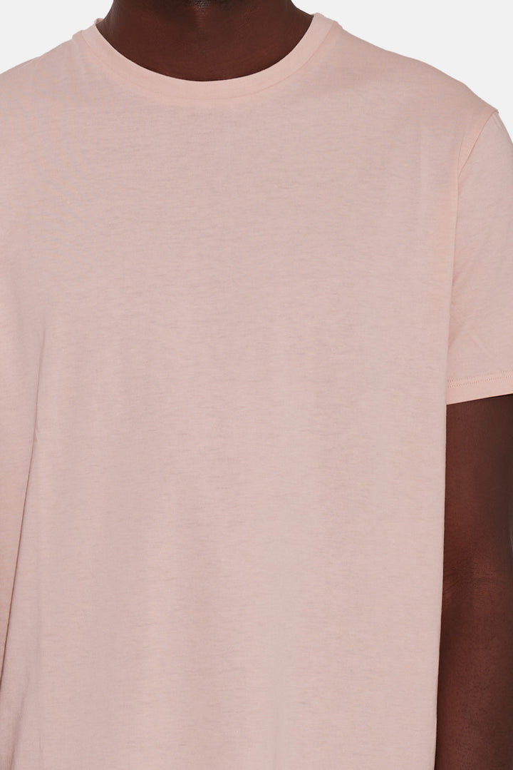 Luxe Jersey Tee Pale Pink