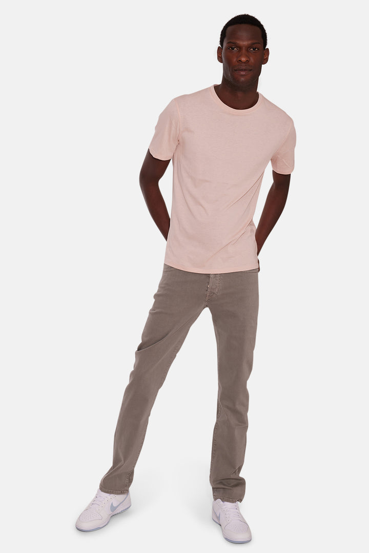 Luxe Jersey Tee Pale Pink