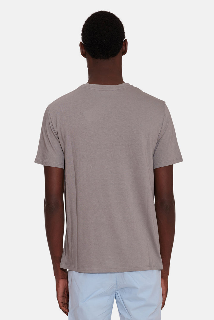 Luxe Jersey Tee Steel Grey