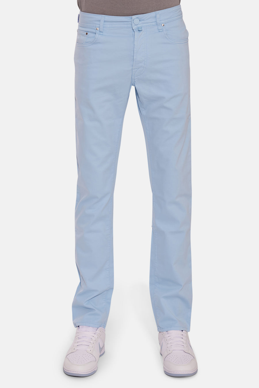 Bard 9oz Denim Medium Blue w/ Pink Patch