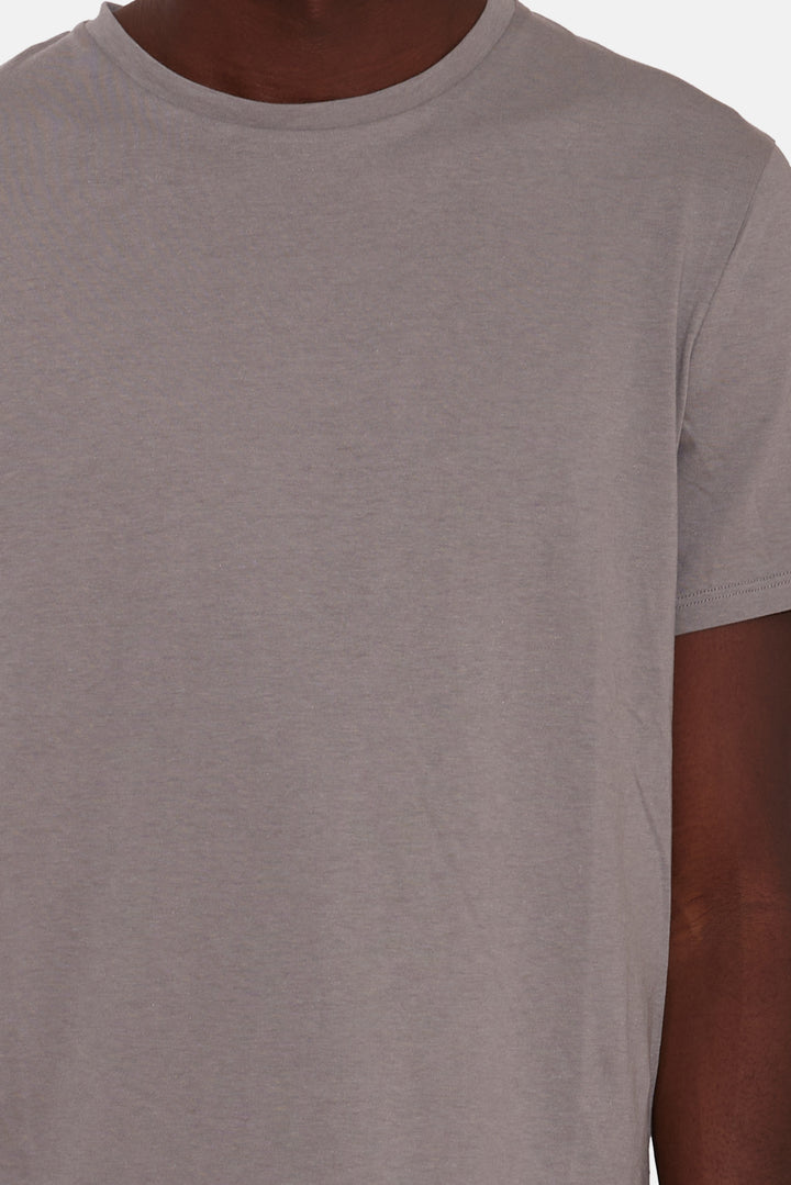 Luxe Jersey Tee Steel Grey