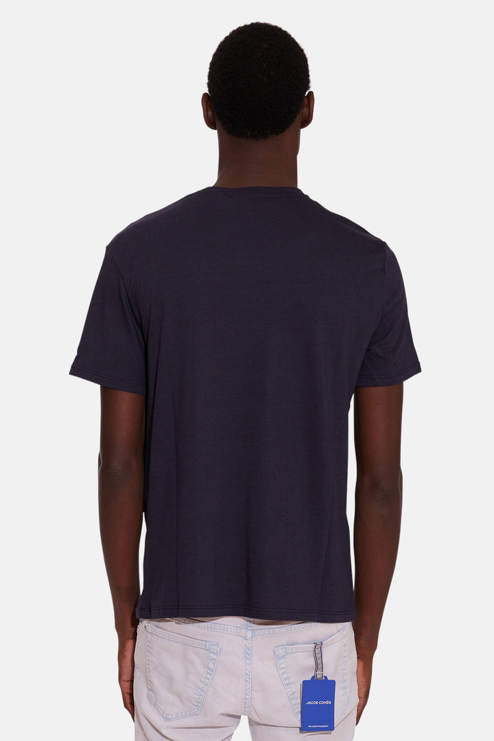 Luxe Jersey Tee Dark Navy