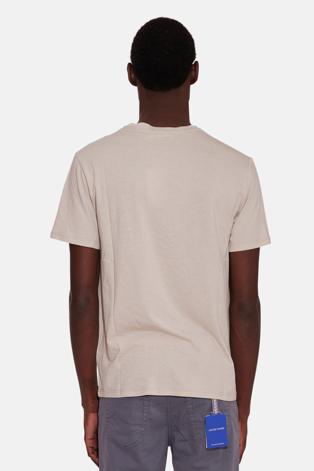 Luxe Jersey Tee Pale Grey