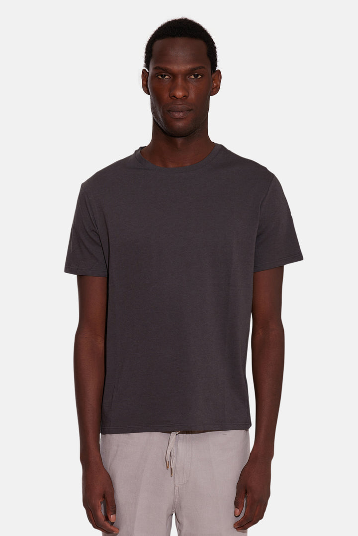 Luxe Jersey Tee Bat Grey