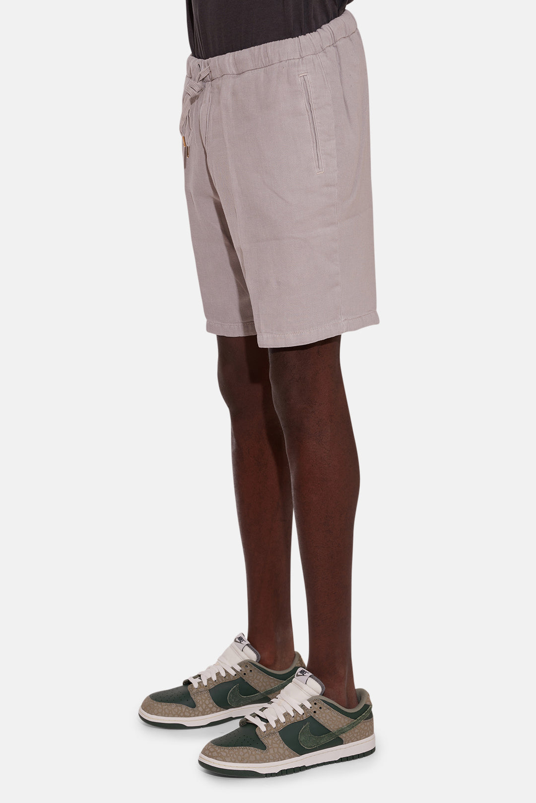 Bali Cotton/Hemp Relaxed Short Grey