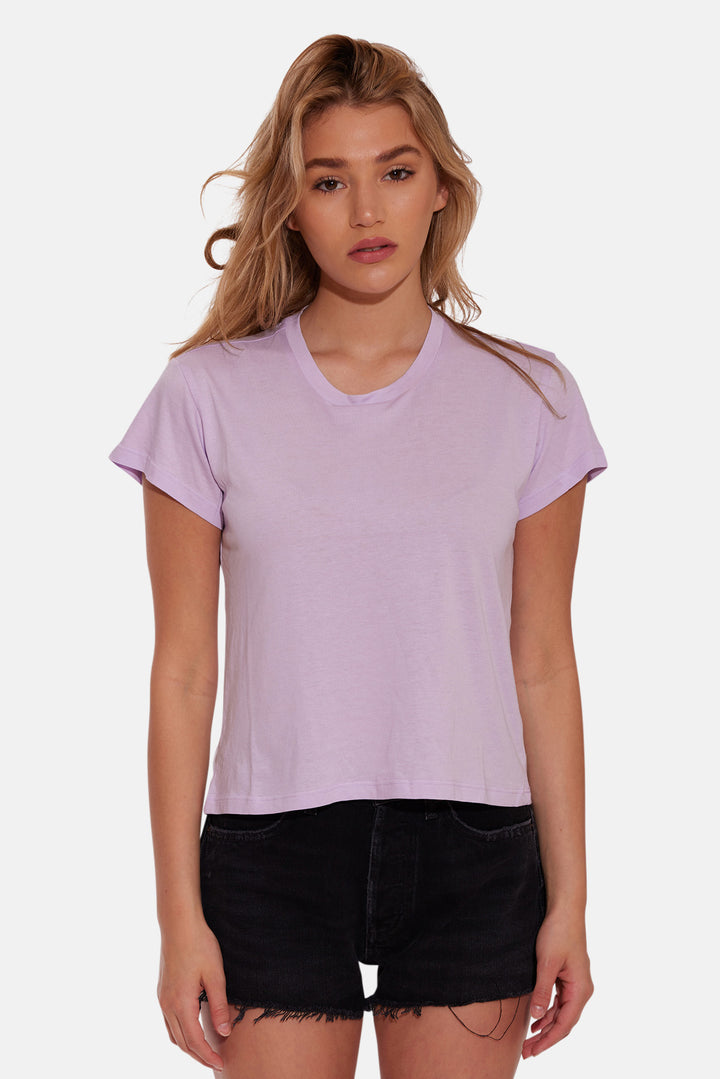 Bebe Lux Tee Light Purple