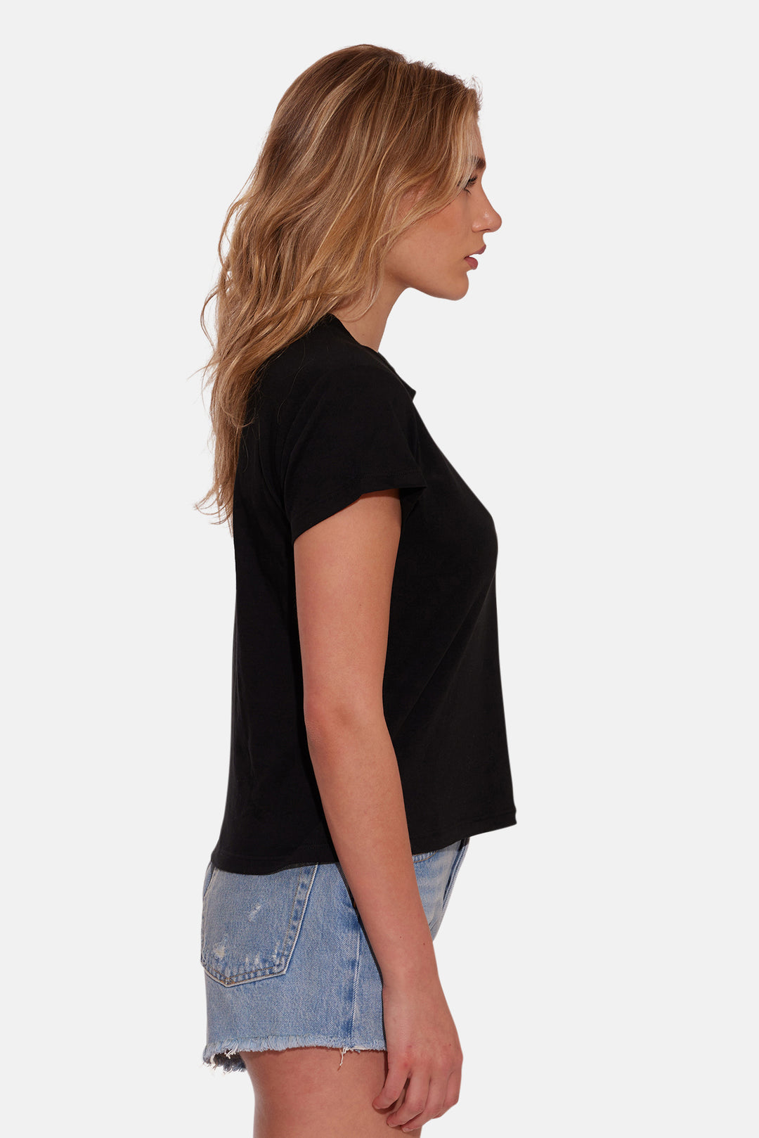 Bebe Lux Tee Black