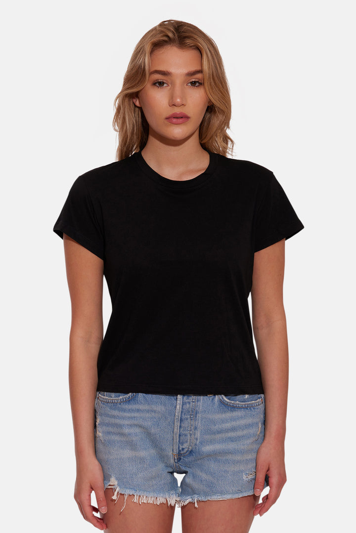 Bebe Lux Tee Black