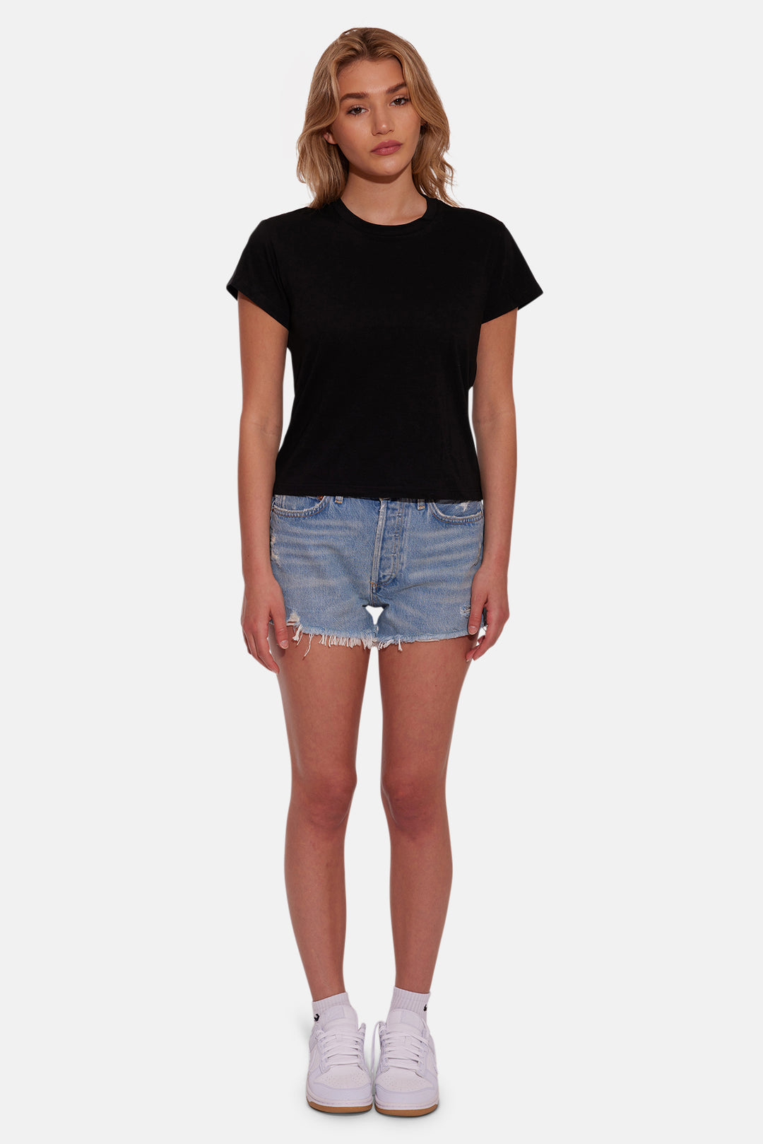 Bebe Lux Tee Black