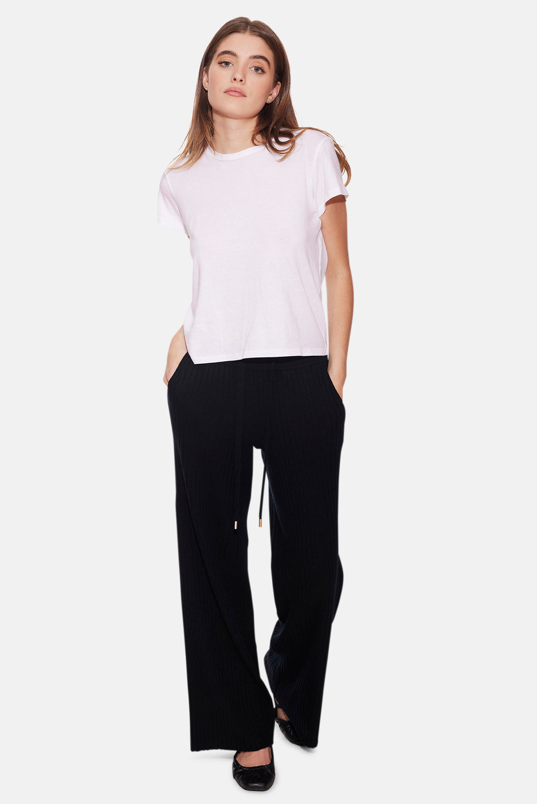 Sophie Wide Leg Pant Black