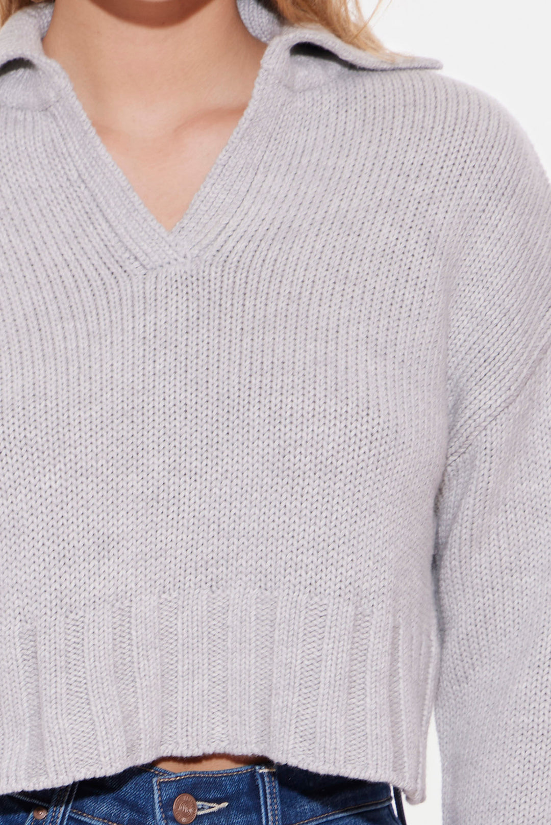 Leia Sweater Chromium