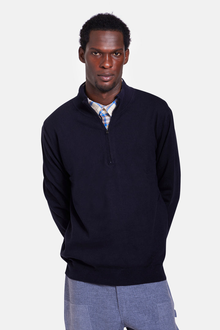 Reade Half Zip Navy