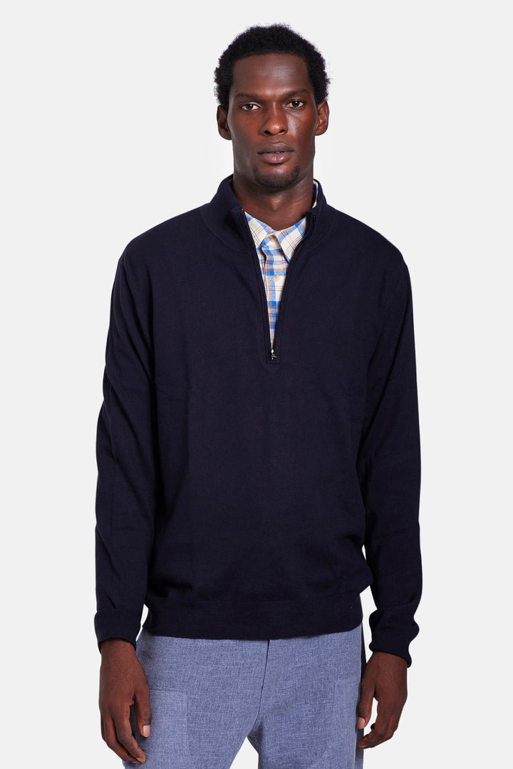 Reade Half Zip Navy