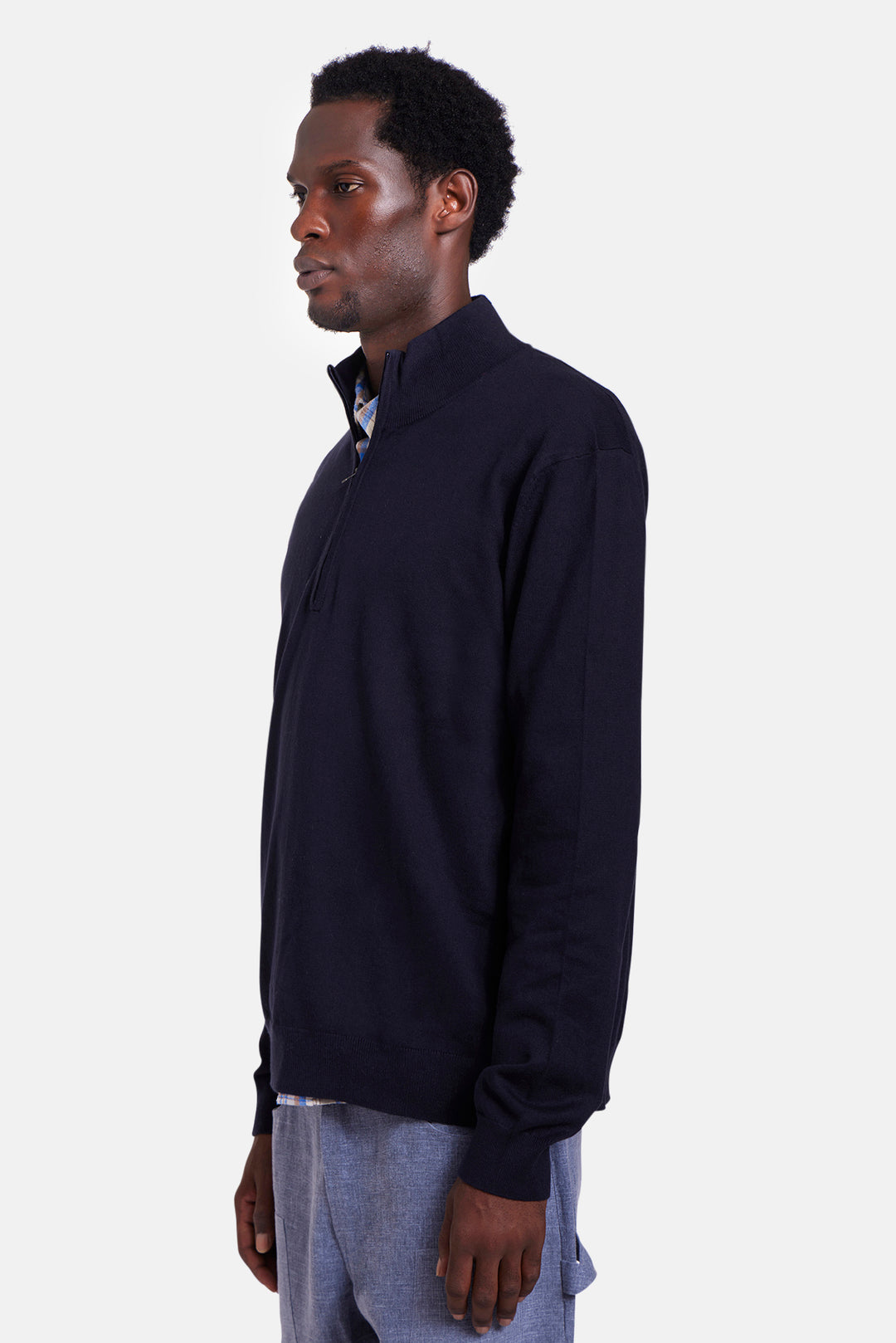 Reade Half Zip Navy